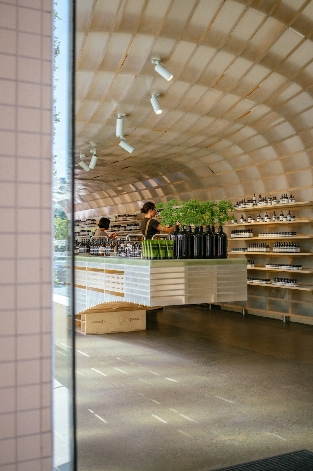 modern retail store interior