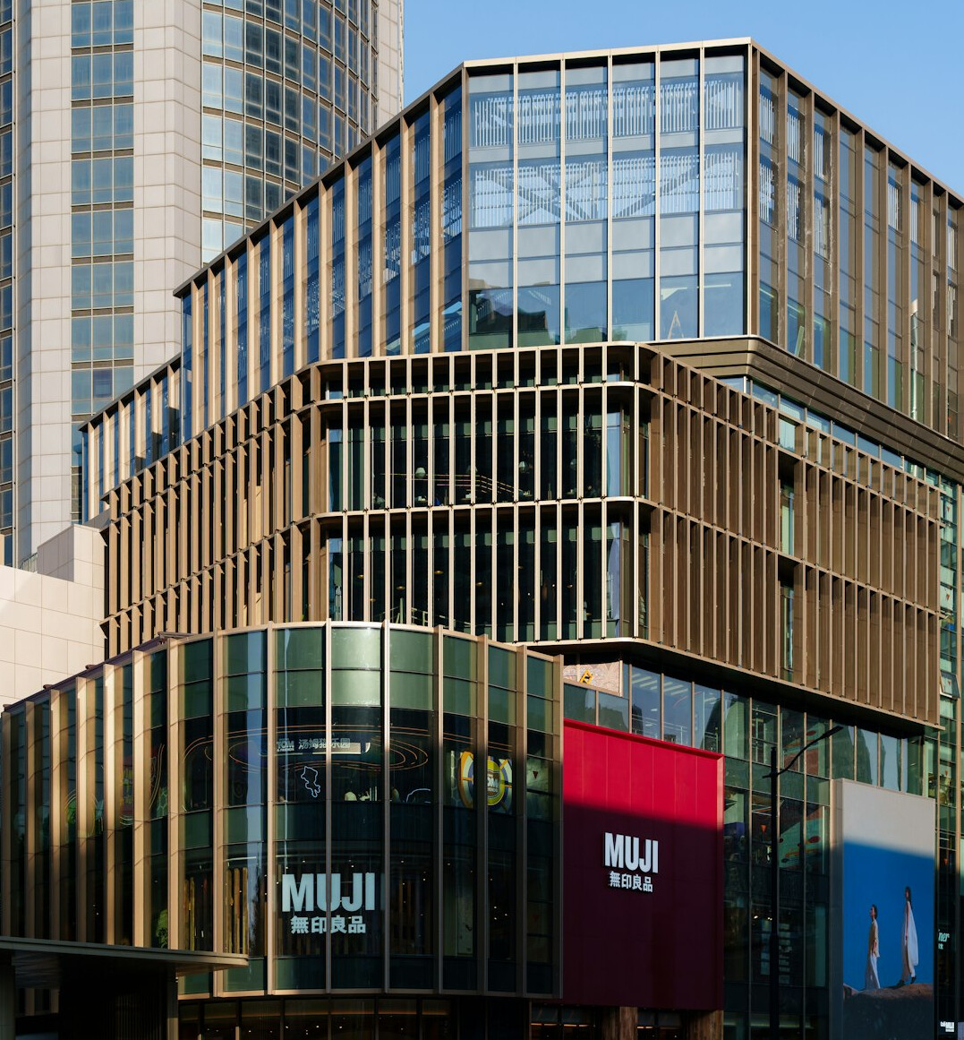 modern retail store front