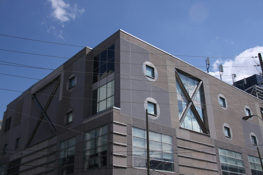 modern commercial building